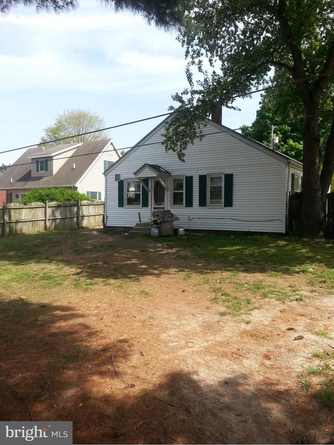 3 Liberty Street Ridgely, MD 21660 - Photo 20 of 25 Tree shaded, fenced back yard