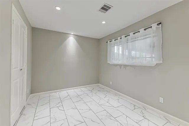 a view of empty room