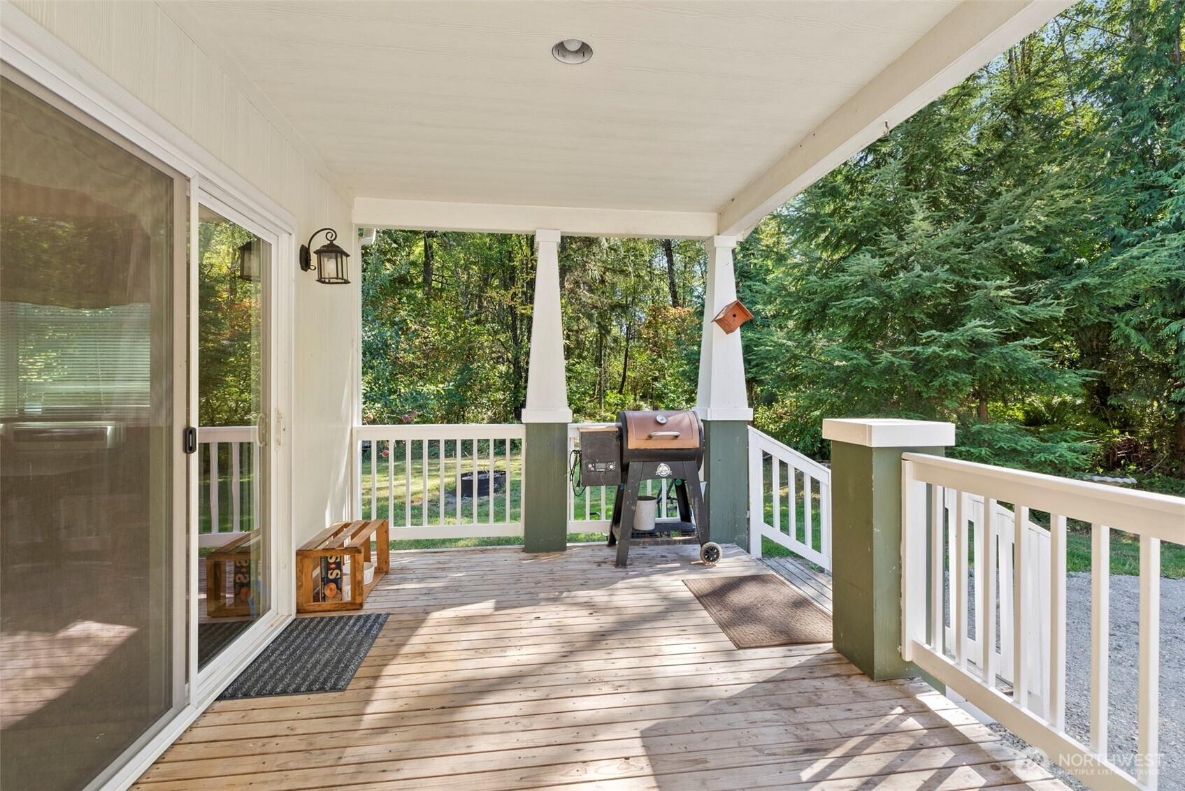 22010 Summers Road Centralia, WA 98531 - Photo 24 of 33 a view of a balcony with wooden floor