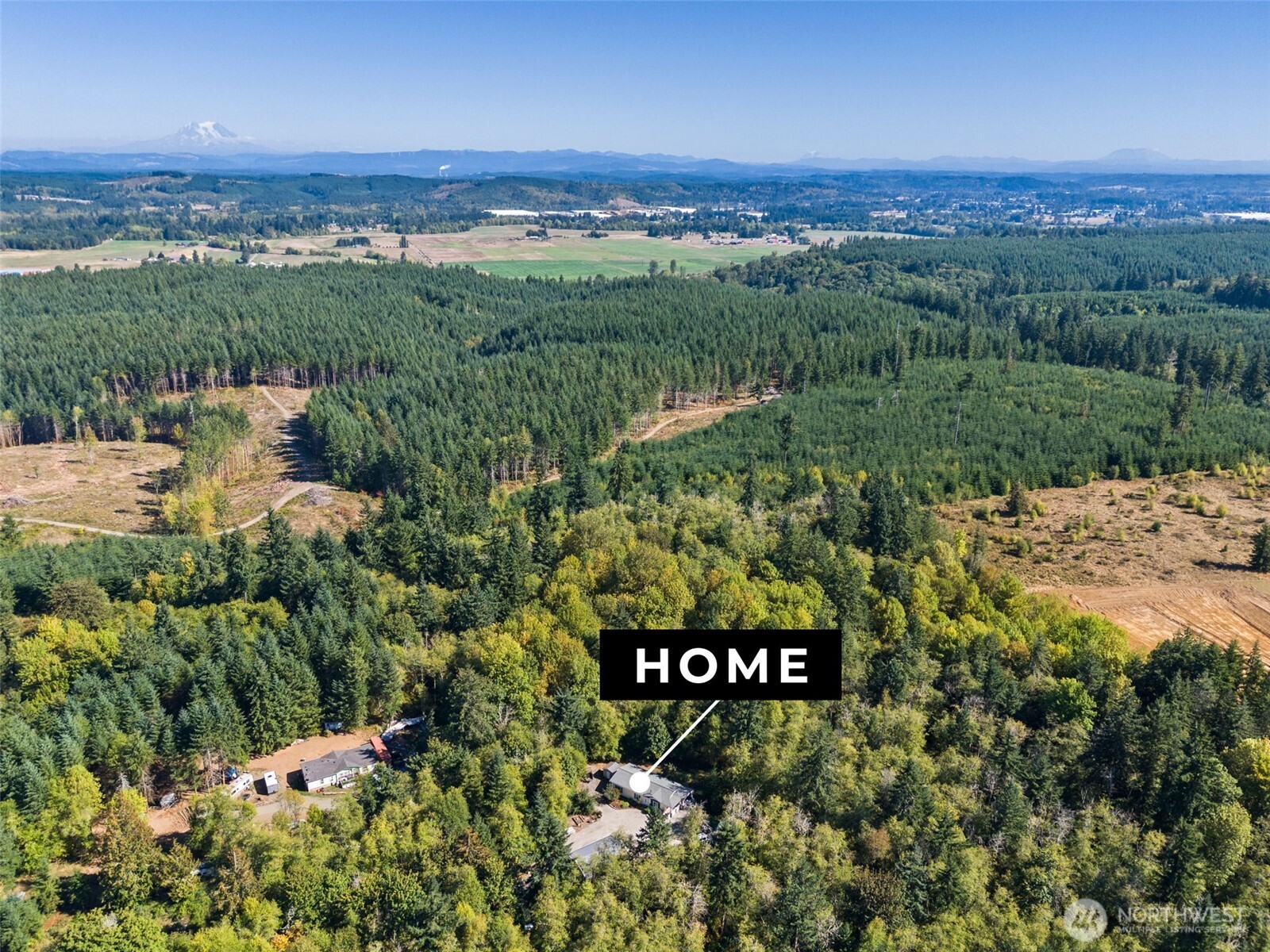 22010 Summers Road Centralia, WA 98531 - Photo 31 of 33 an aerial view of a houses and city view