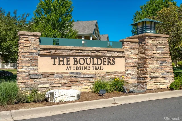 a view of a street sign