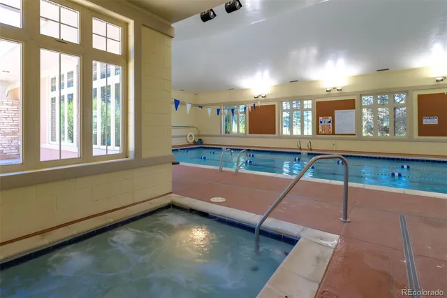 a living room with a large window