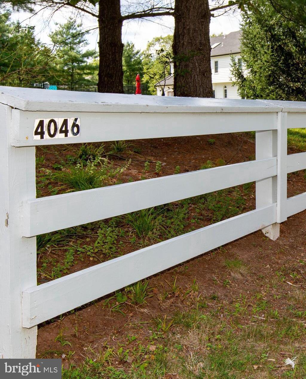 4046 Township Line Road Collegeville, PA 19426 - Photo 1 of 49 Fence at Front of Property