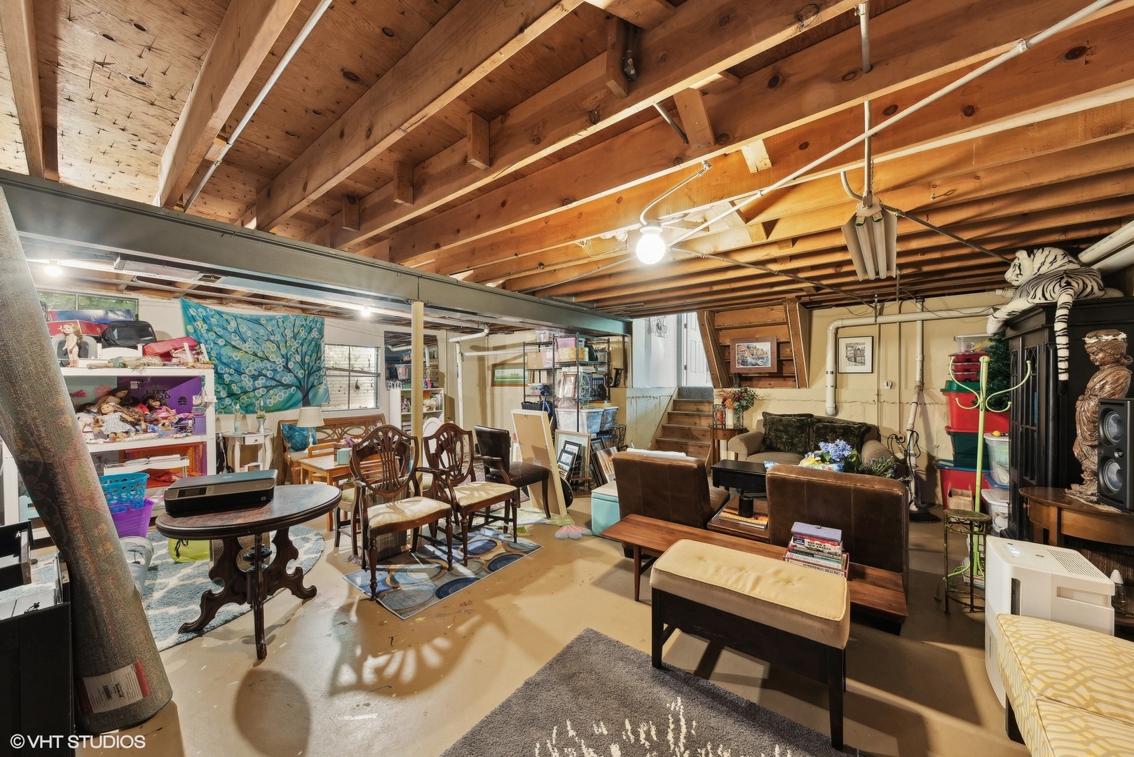 750 Leaf Court Bartlett, IL 60103 - Photo 14 of 17 a living room with lots of furniture and a view of kitchen