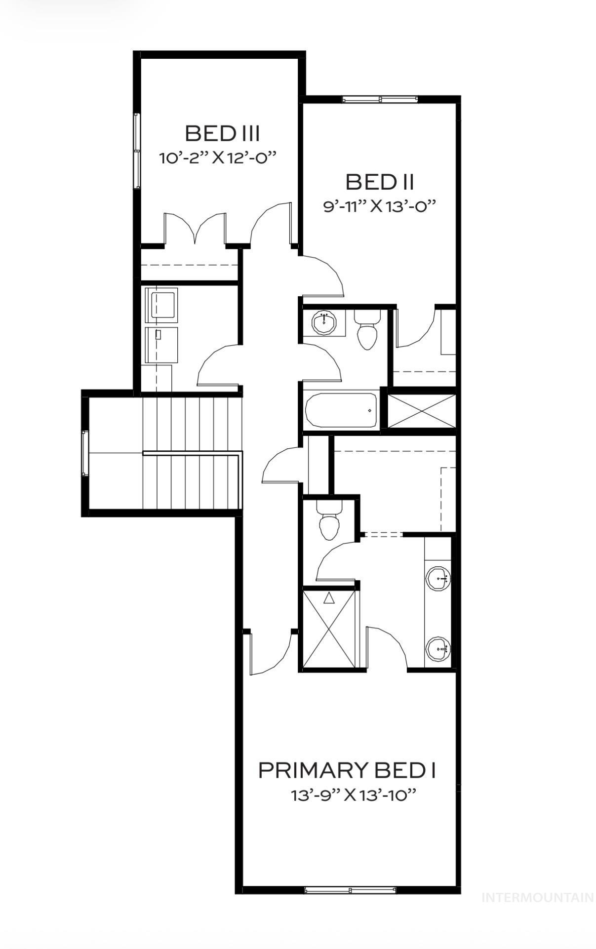 744 South Calhoun Lane Star, ID 83669 - Photo 32 of 34 View of home floor plan