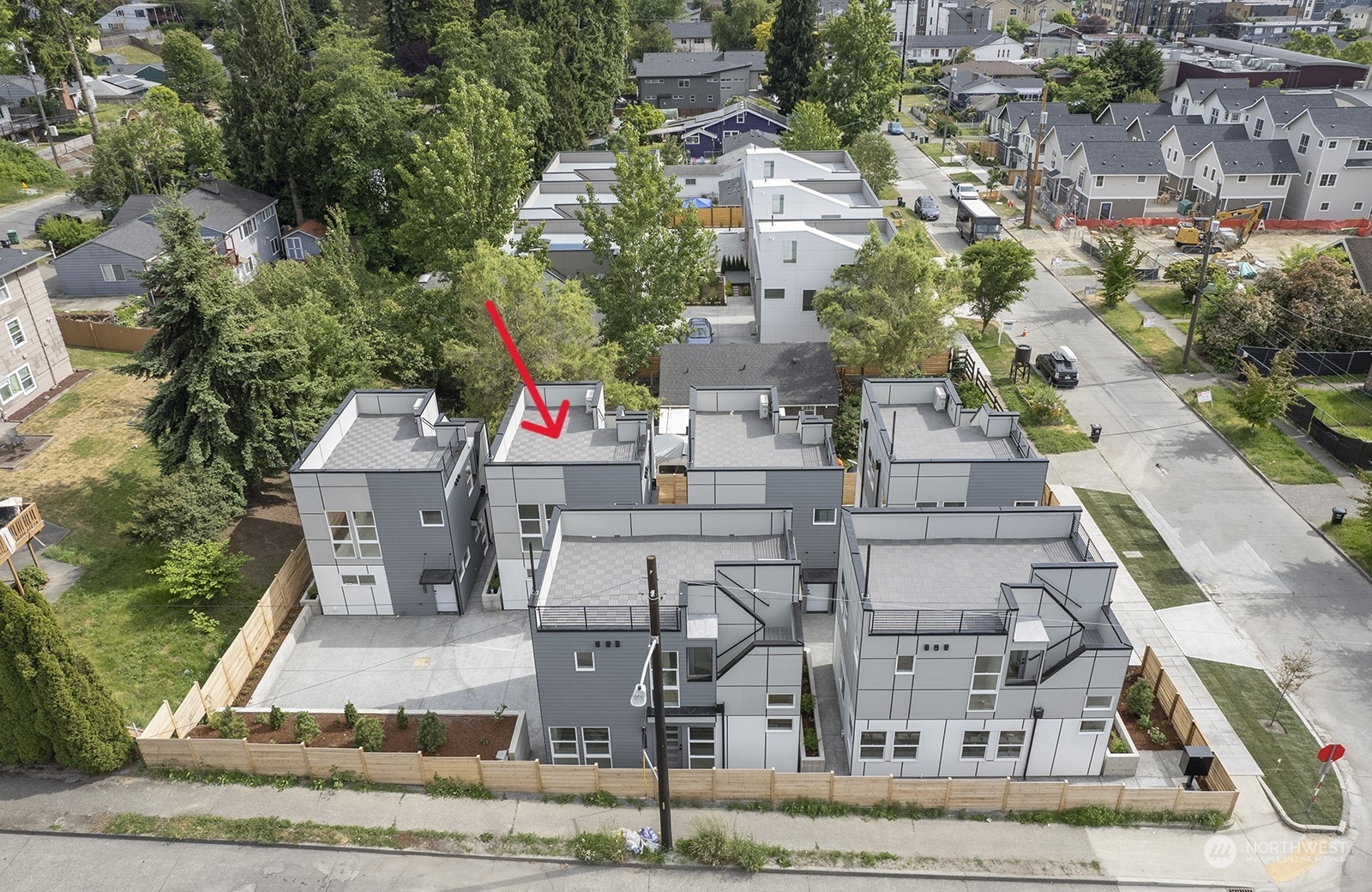 9004 15th Avenue Southwest, Unit A Seattle, WA 98106 - Photo 20 of 20 a aerial view of multiple house