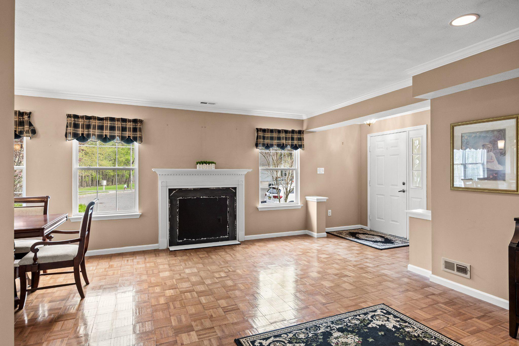 11 Bittersweet Place Mount Laurel, NJ 08054 - Photo 14 of 34 a living room with furniture and a fireplace
