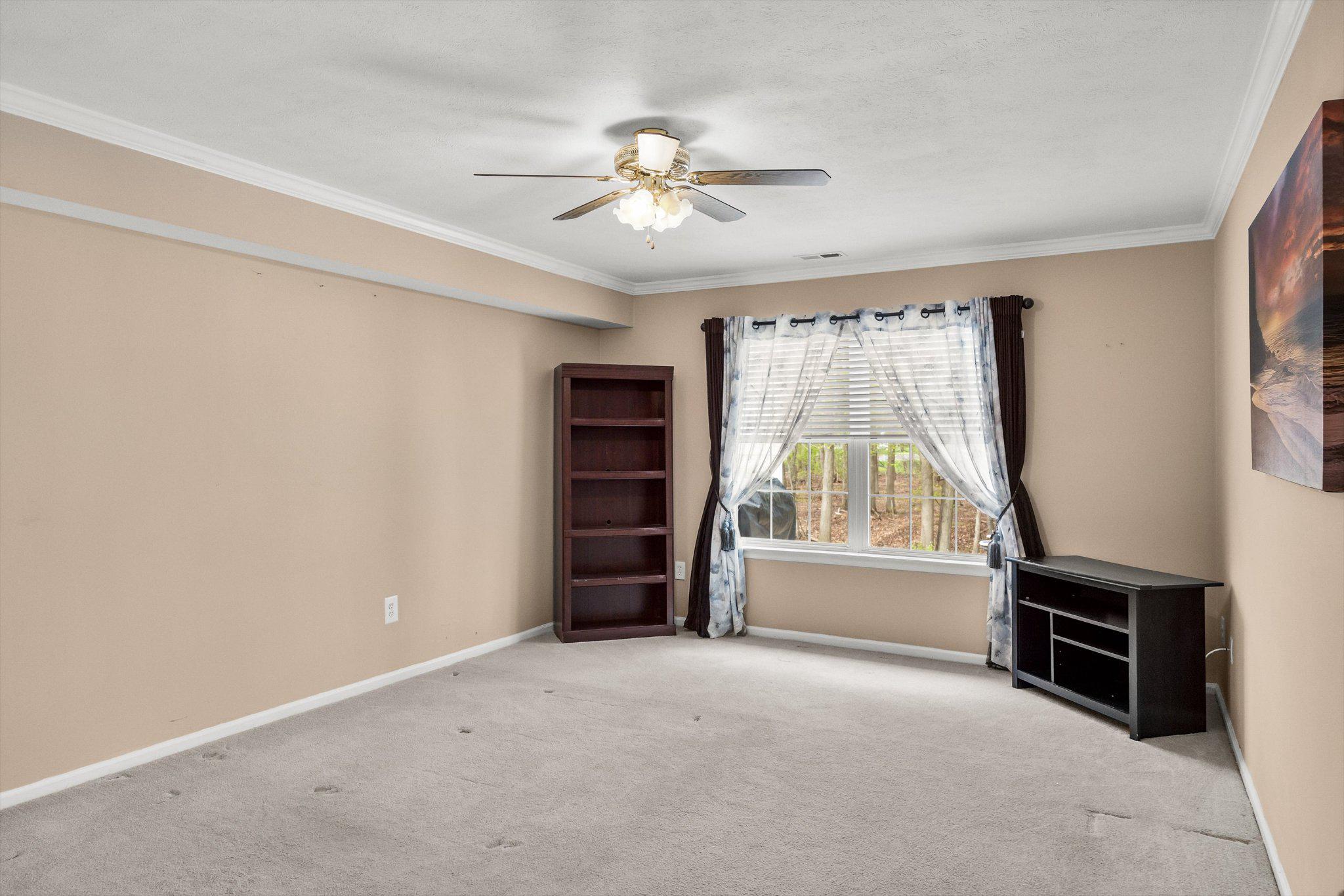 11 Bittersweet Place Mount Laurel, NJ 08054 - Photo 24 of 34 an empty room with windows and ceiling fan