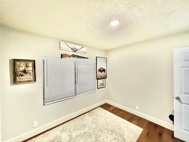 a view of a hallway with closet