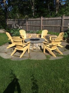4 Shapquit Bars Road Falmouth, MA 02540 - Photo 40 of 45 a view of a patio with chairs and a table