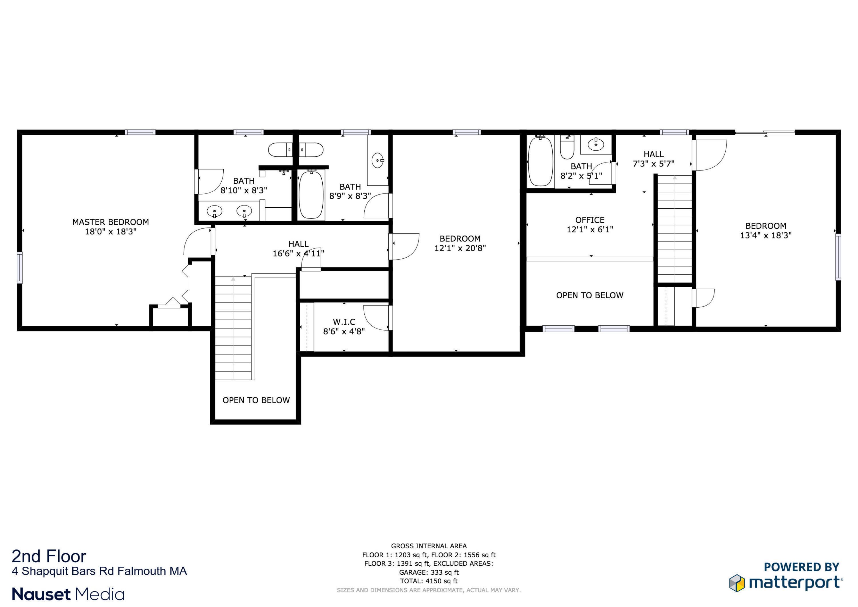 4 Shapquit Bars Road Falmouth, MA 02540 - Photo 44 of 45 a picture of a book and a bed