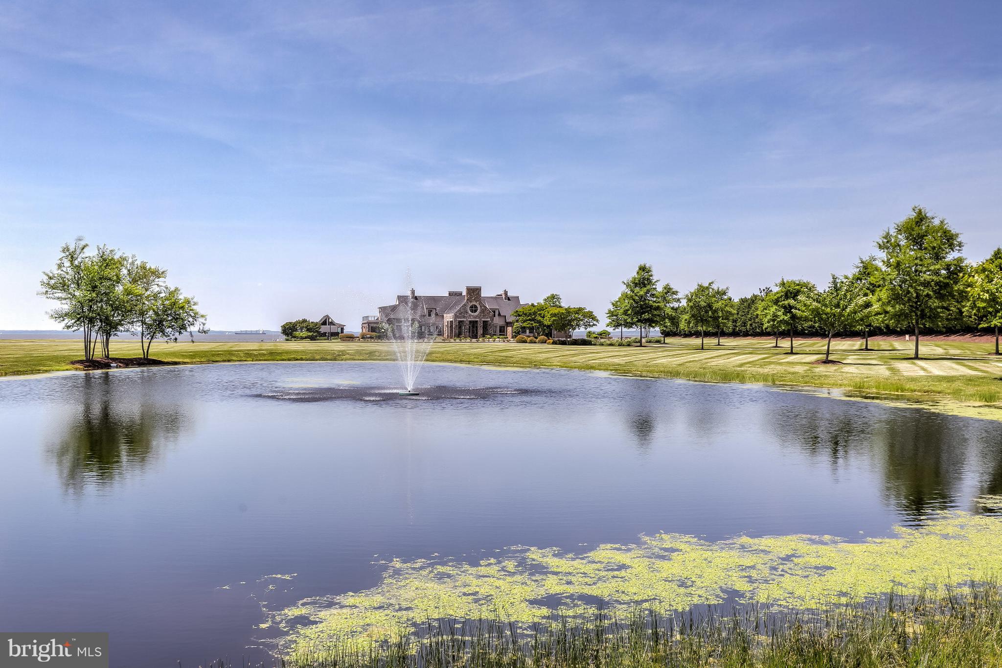 7402 Kent Point Road Stevensville, MD 21666 - Photo 127 of 134 Your own private pond with fountain and wildlife