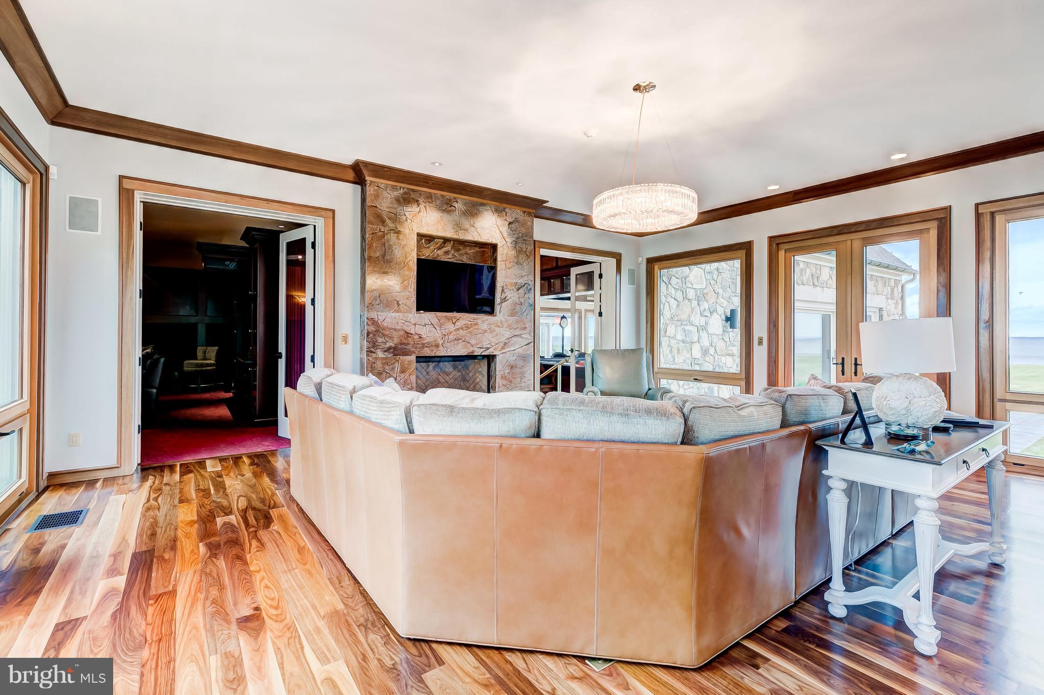 7402 Kent Point Road Stevensville, MD 21666 - Photo 23 of 134 Entry to theater room off living room