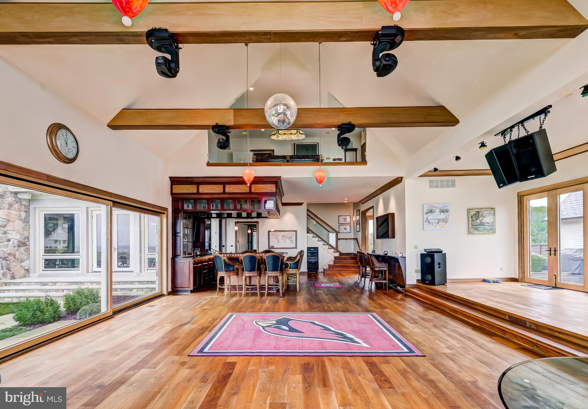 7402 Kent Point Road Stevensville, MD 21666 - Photo 49 of 134 Custom light show and even a fog machine onsite