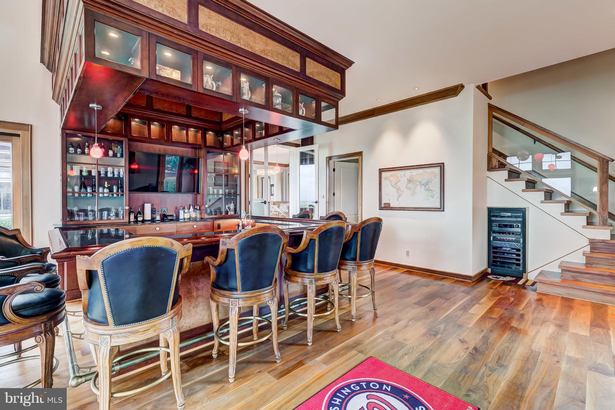 7402 Kent Point Road Stevensville, MD 21666 - Photo 51 of 134 Well appointed bar with sink, dishwasher + chiller