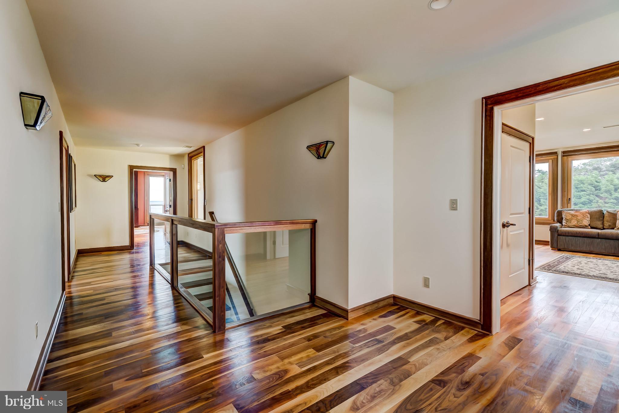 7402 Kent Point Road Stevensville, MD 21666 - Photo 74 of 134 Beautiful landing with back staircase to kitchen