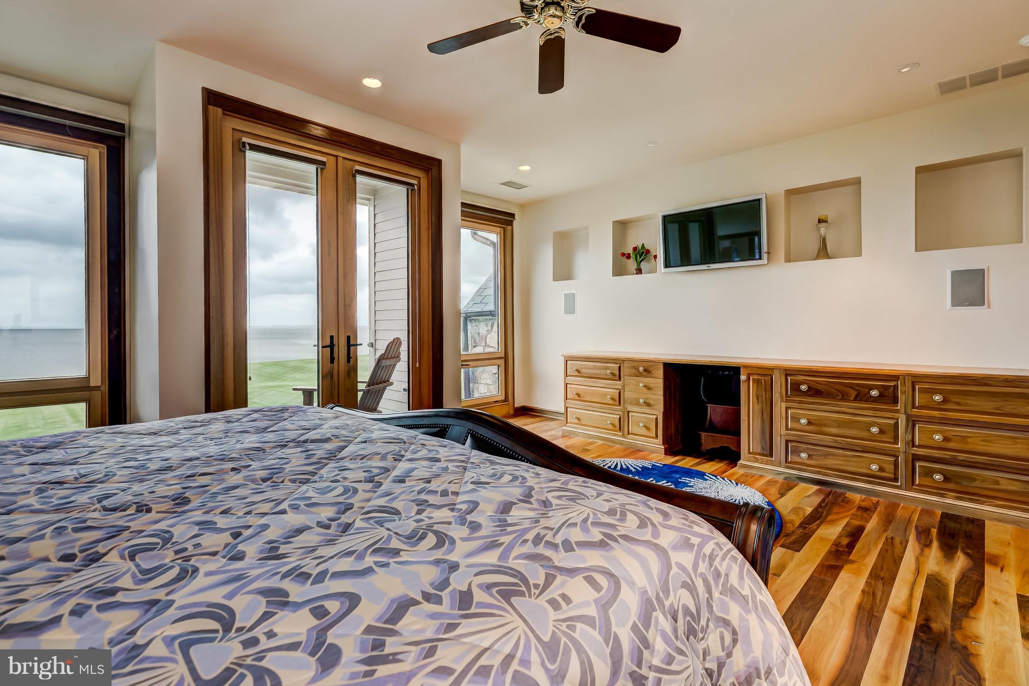 7402 Kent Point Road Stevensville, MD 21666 - Photo 88 of 134 Custom built-ins and a private deck