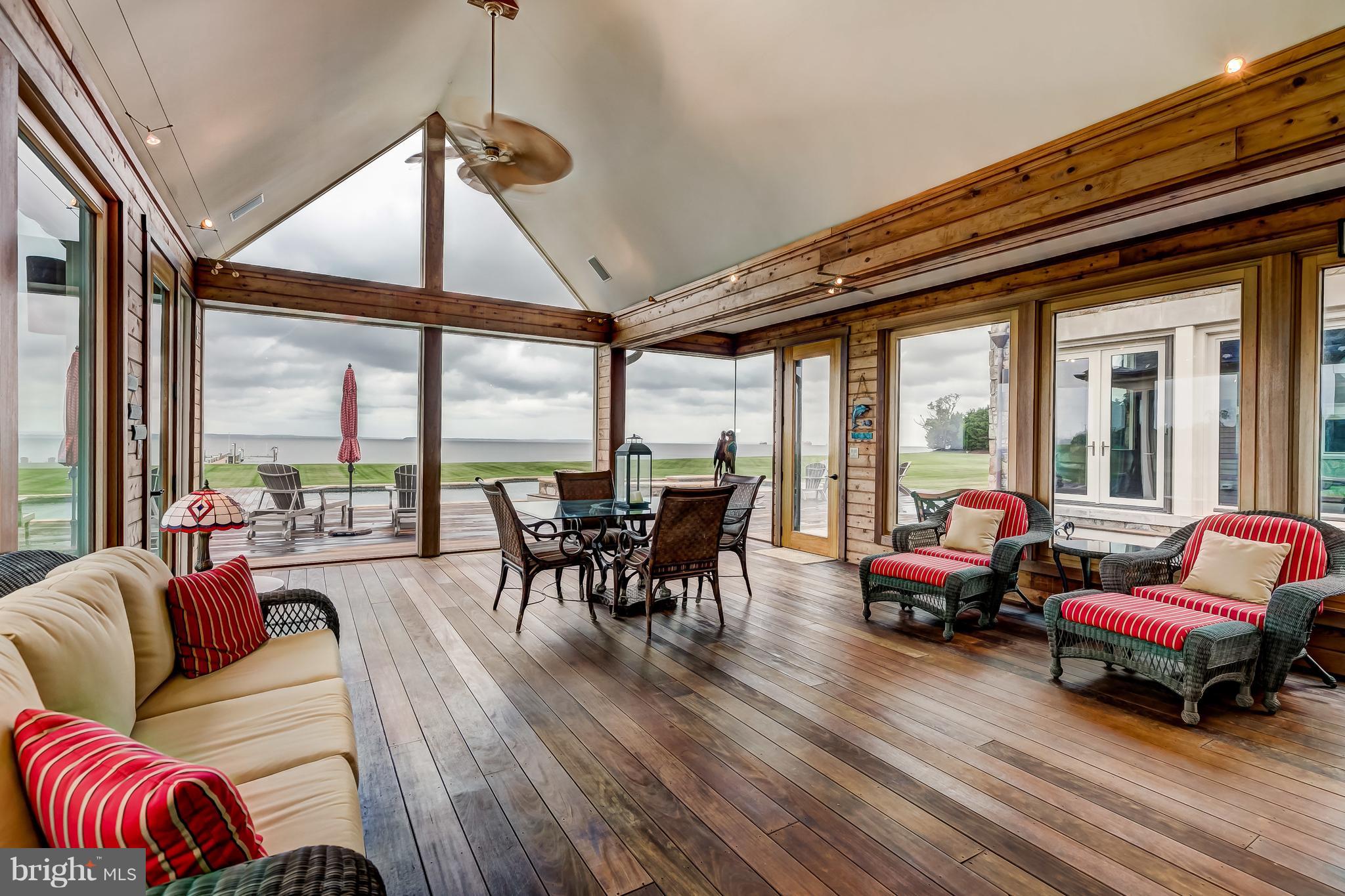 7402 Kent Point Road Stevensville, MD 21666 - Photo 95 of 134 Lots of chilling space and dining area inside