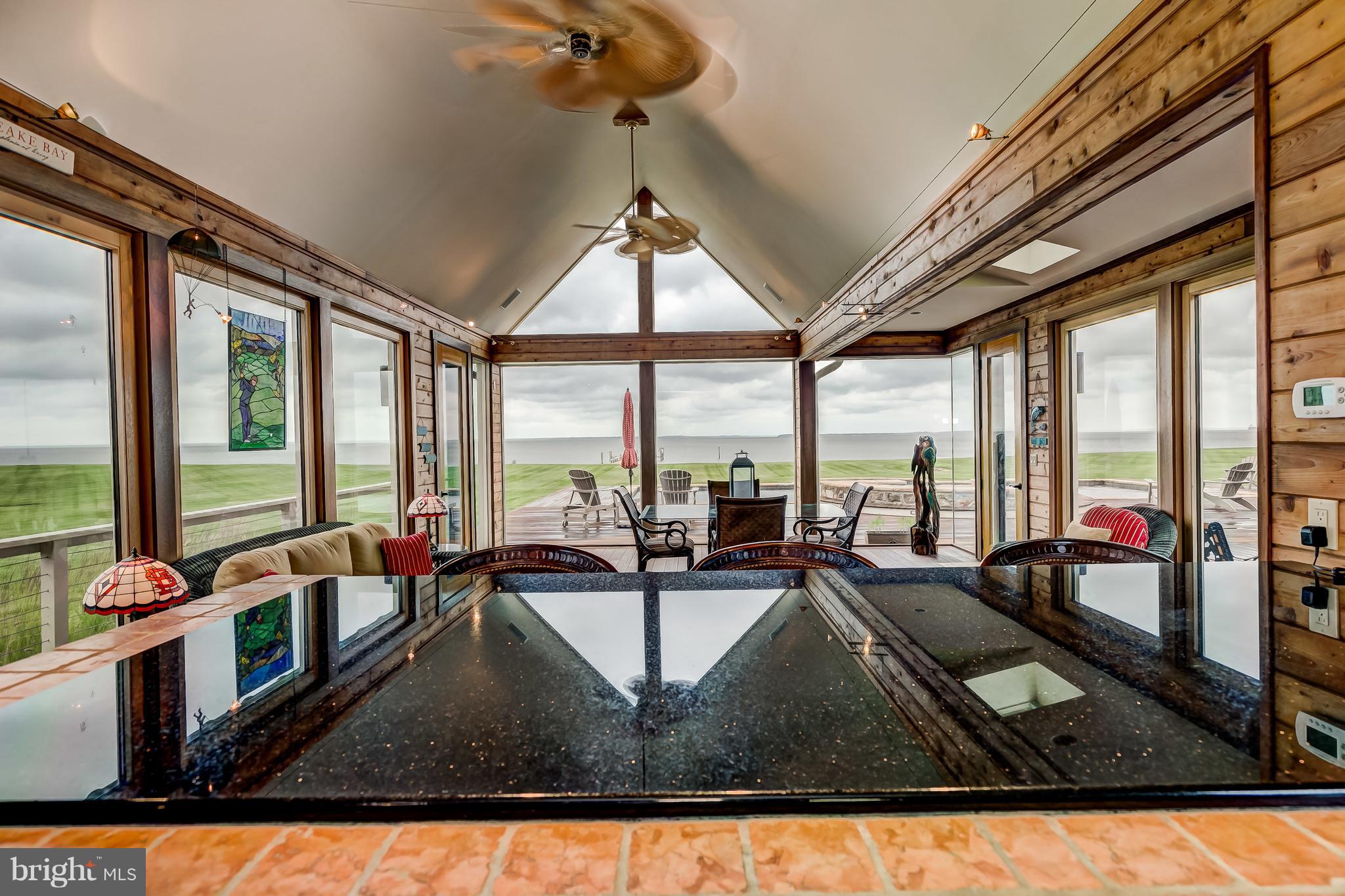 7402 Kent Point Road Stevensville, MD 21666 - Photo 96 of 134 Massive windows highlight the views from here too