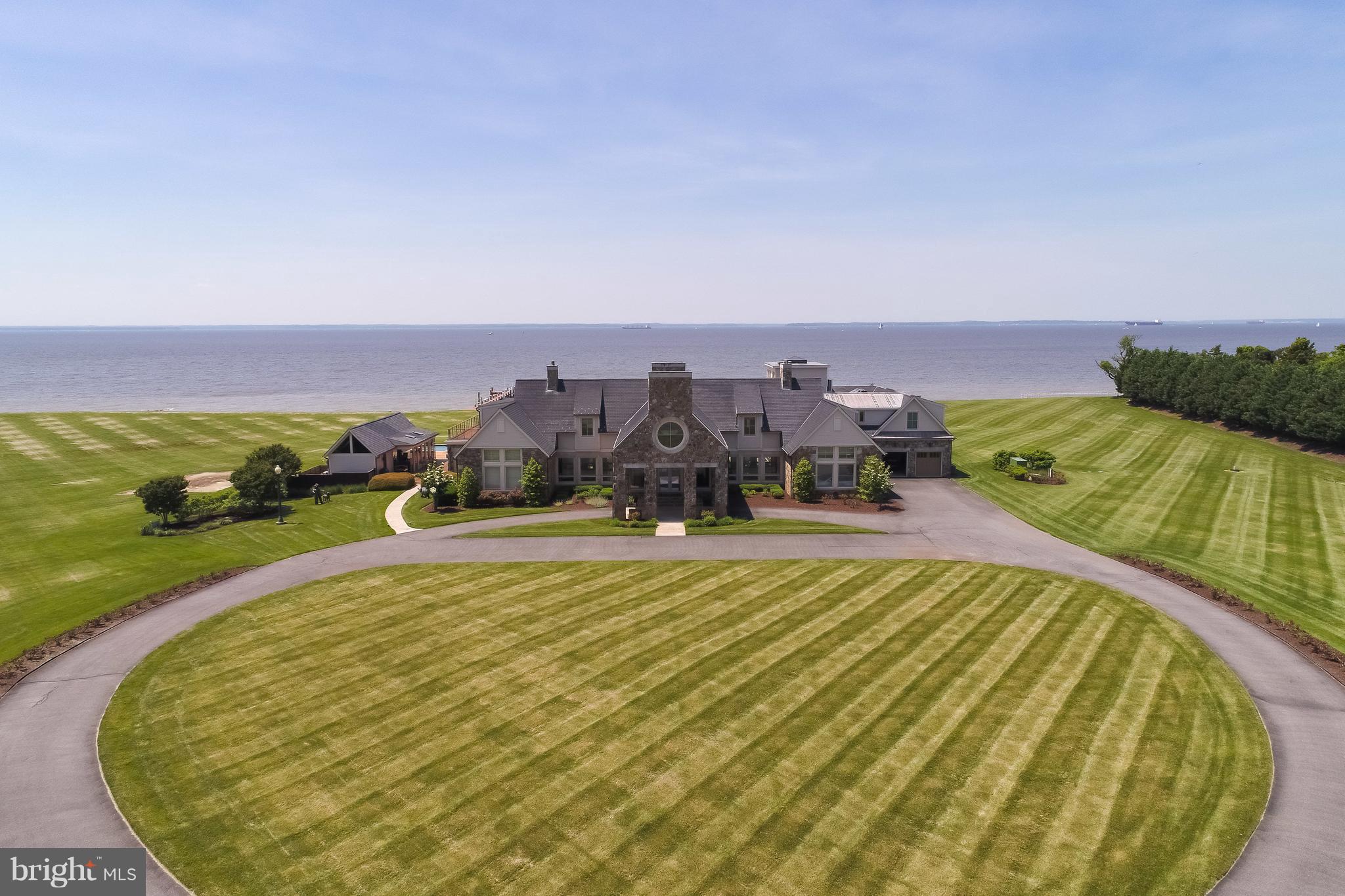 7402 Kent Point Road Stevensville, MD 21666 - Photo 99 of 134 Front circle entry view