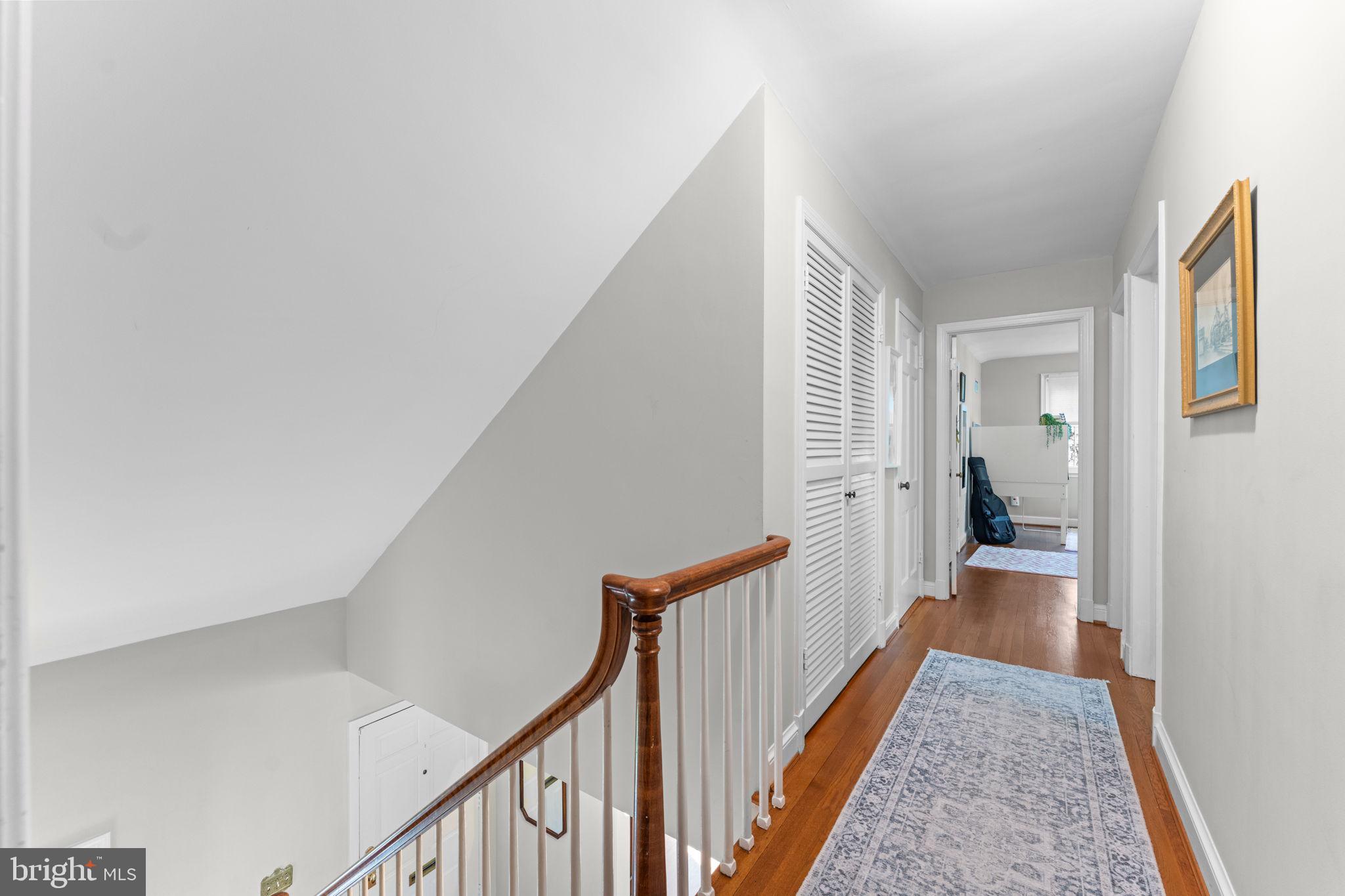 5121 Baltan Road Bethesda, MD 20816 - Photo 21 of 54 Inviting hallway with warm wood accents.