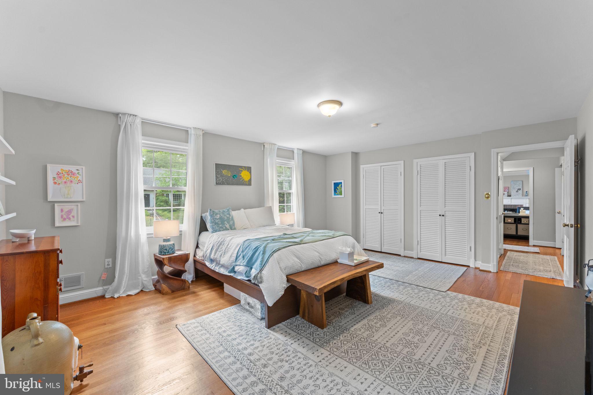 5121 Baltan Road Bethesda, MD 20816 - Photo 25 of 54 Serene bedroom with natural light.