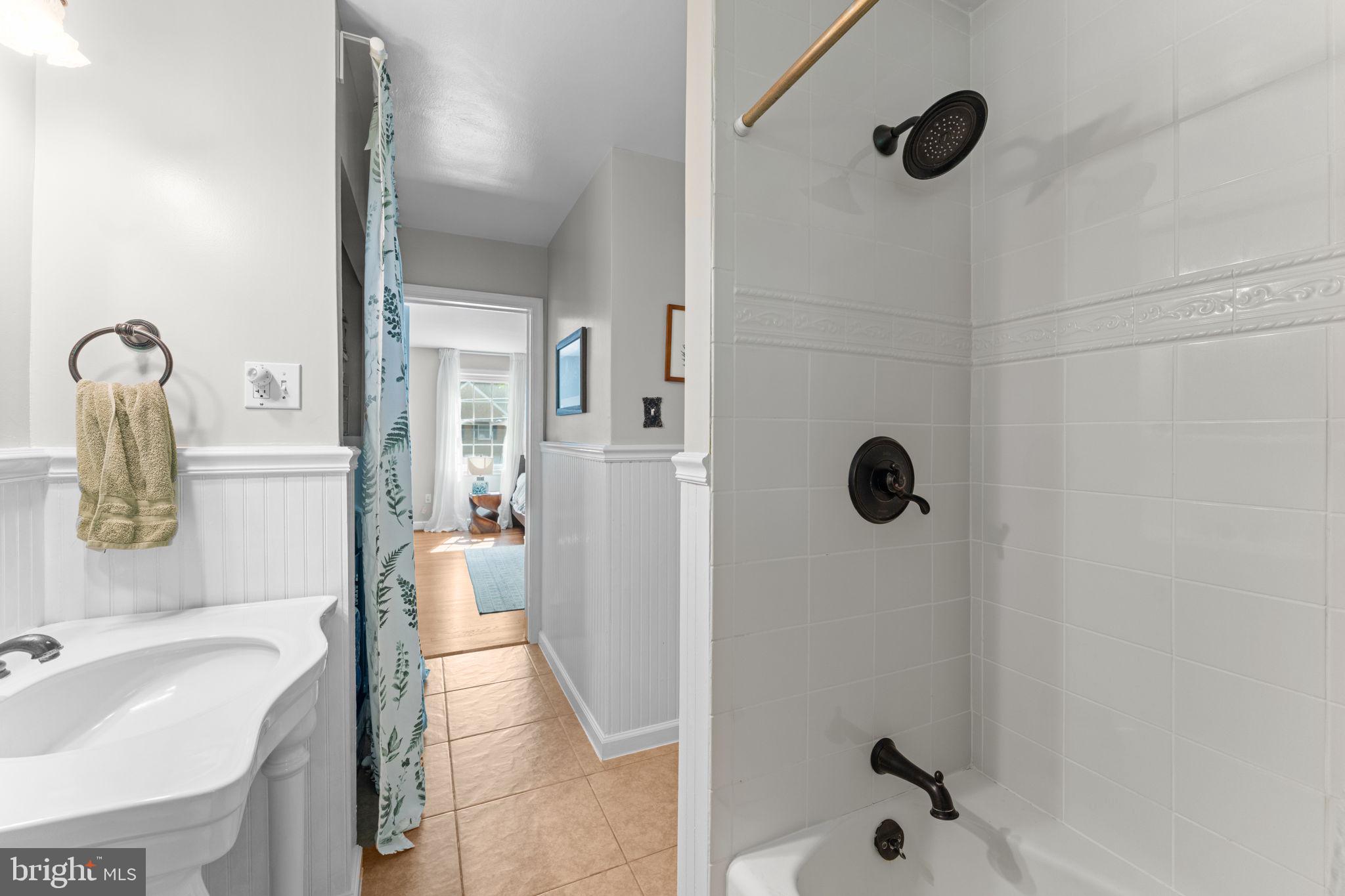 5121 Baltan Road Bethesda, MD 20816 - Photo 29 of 54 Charming bathroom with modern touches.