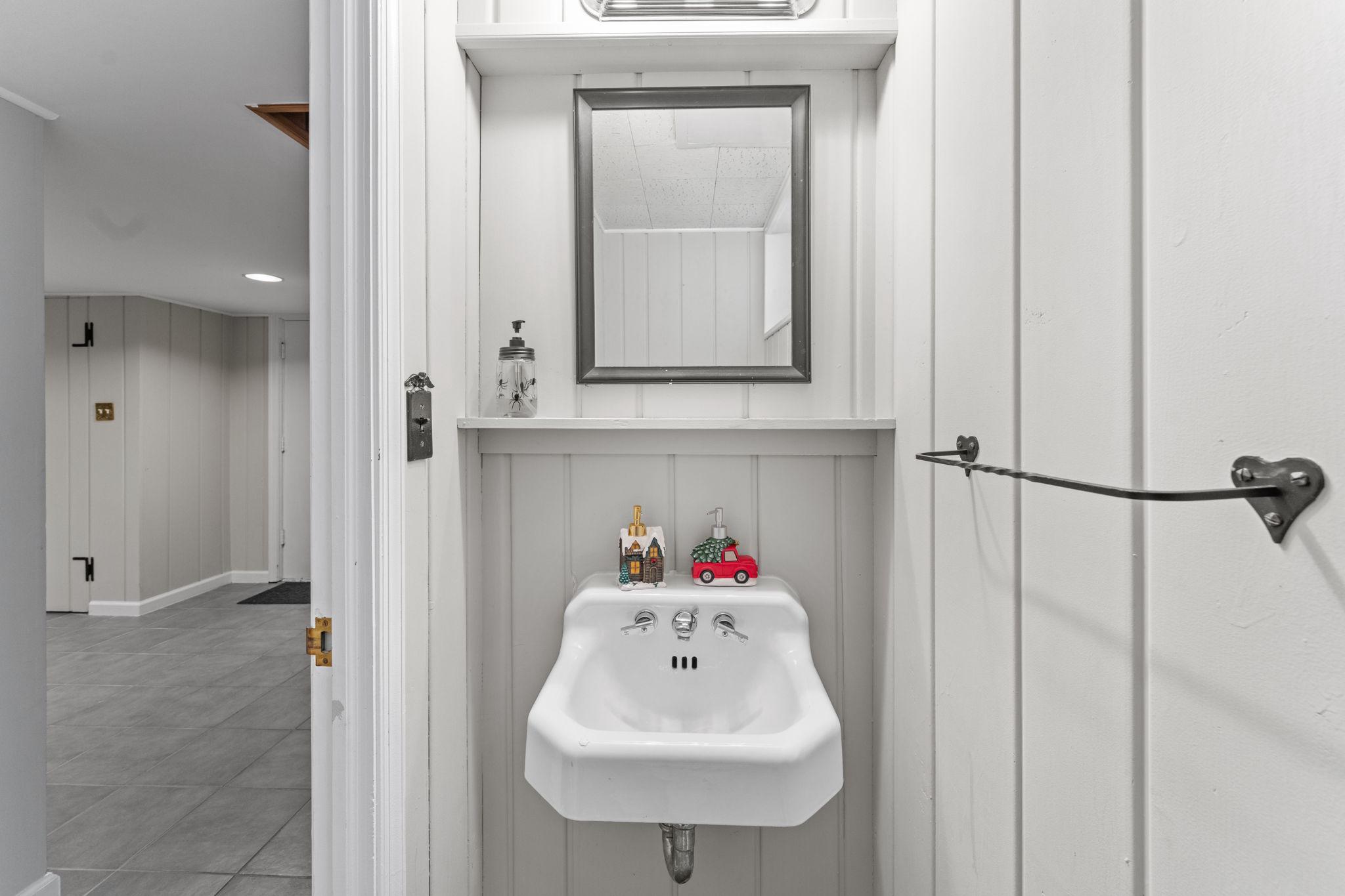 5121 Baltan Road Bethesda, MD 20816 - Photo 40 of 54 Half bathroom in basement