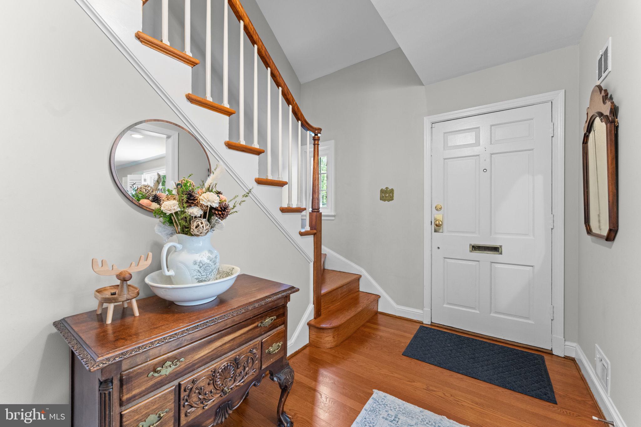 5121 Baltan Road Bethesda, MD 20816 - Photo 4 of 54 Welcoming entryway with classic charm.