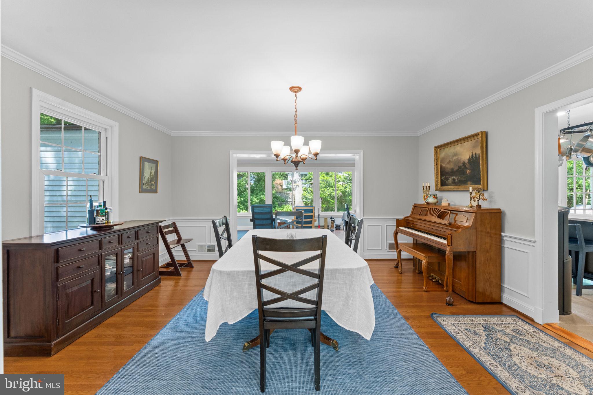 5121 Baltan Road Bethesda, MD 20816 - Photo 8 of 54 Elegant dining space with natural light.