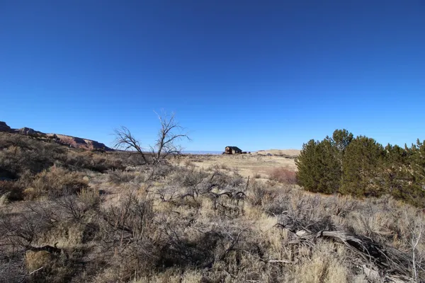 a view of a dry field
