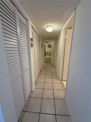 a view of a hallway in a house