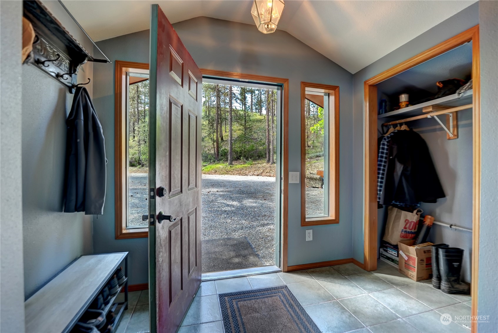 6 Rising Eagle Road Twisp, WA 98856 - Photo 5 of 40 a view of walk in closet with clothes and shoes