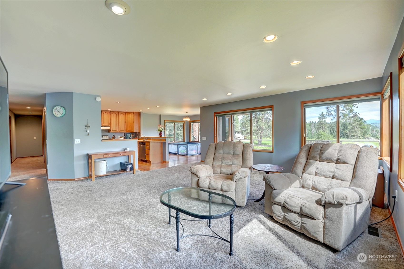 6 Rising Eagle Road Twisp, WA 98856 - Photo 10 of 40 a living room with furniture and a table