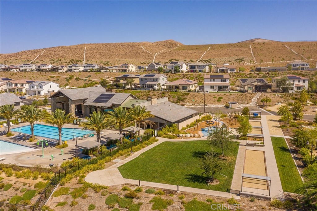 18117 Luna Way Saugus, CA 91350 - Photo 52 of 53 an aerial view of residential houses with outdoor space