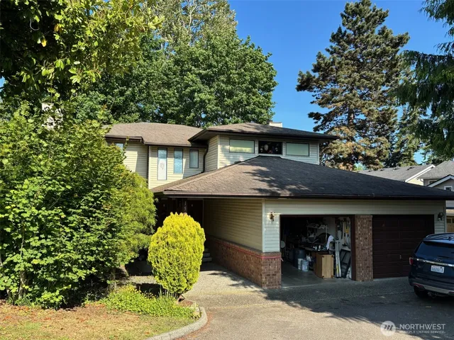a view of a house with patio