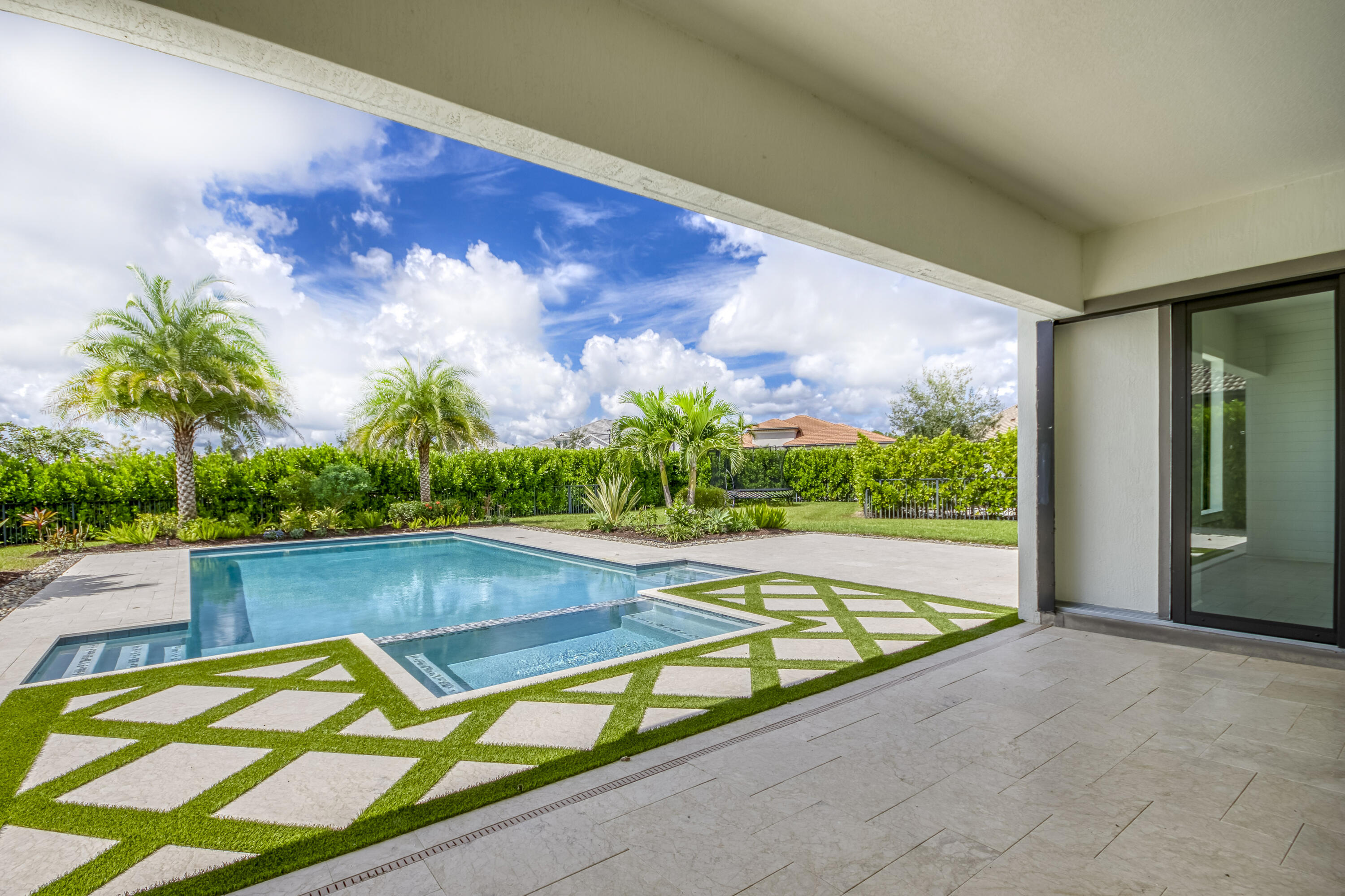 102 Cerulean Key Way Jupiter, FL 33478 - Photo 22 of 85 Covered Patio | Pool & Spa