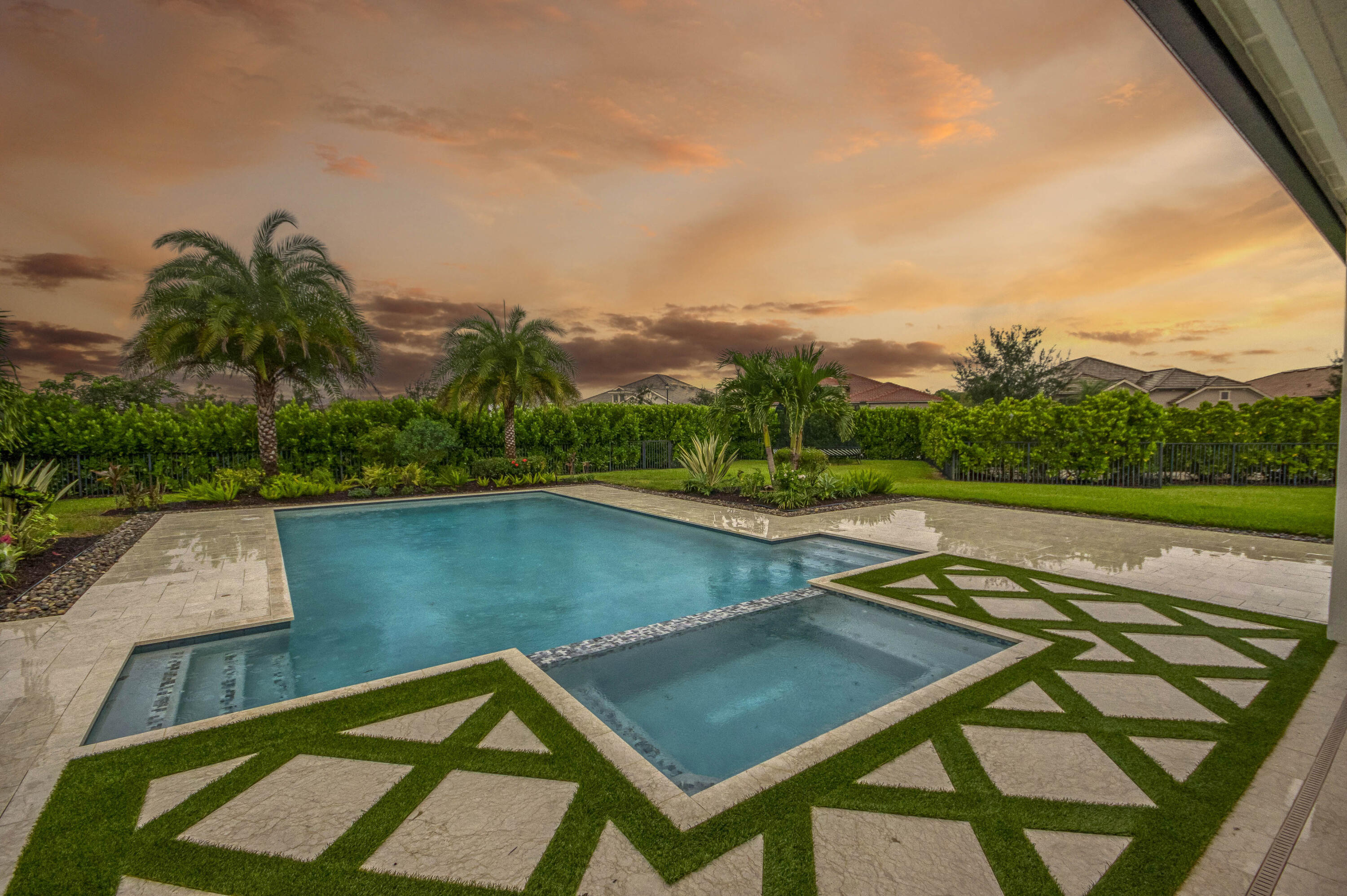 102 Cerulean Key Way Jupiter, FL 33478 - Photo 62 of 85 Custom Heated Pool & Spa