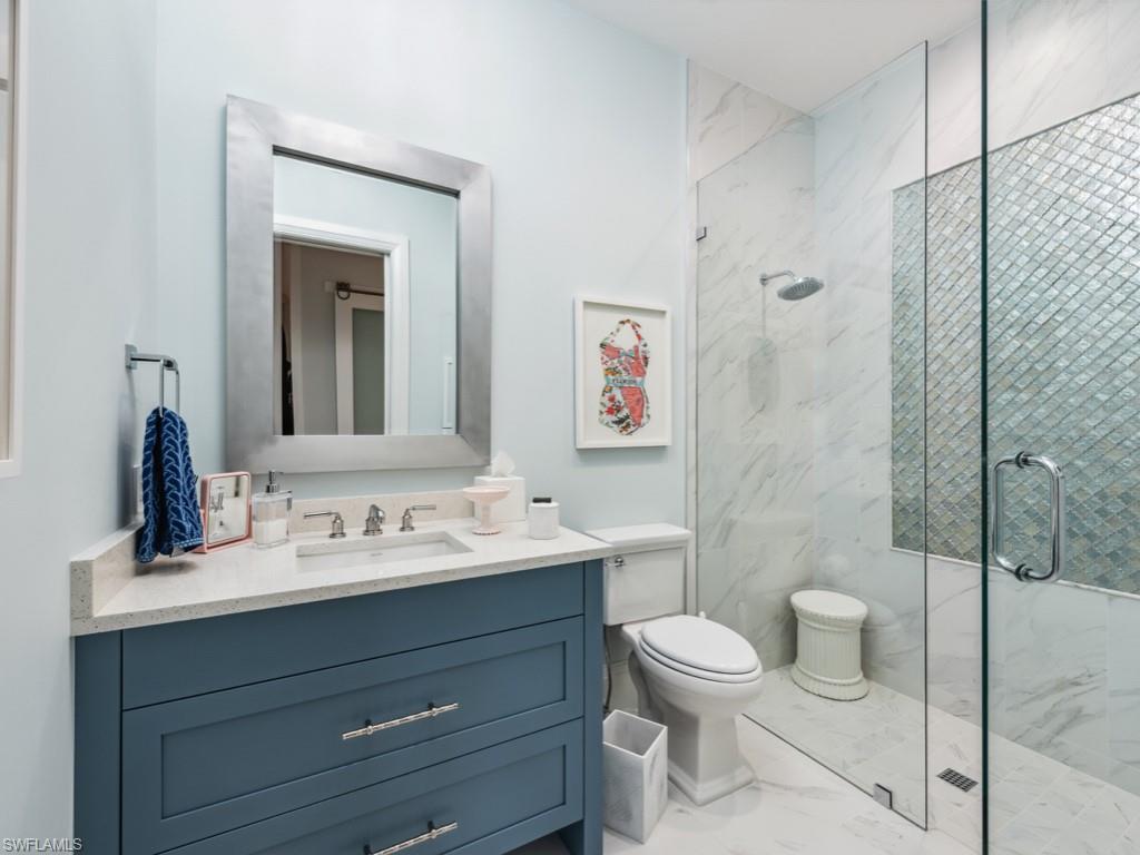 533 Turtle Hatch Lane Naples, FL 34103 - Photo 26 of 50 Full bathroom off the media room