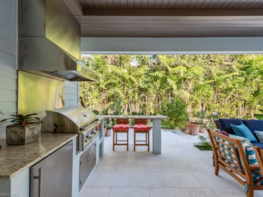 533 Turtle Hatch Lane Naples, FL 34103 - Photo 28 of 50 Built in summer kitchen
