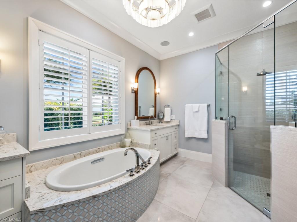 533 Turtle Hatch Lane Naples, FL 34103 - Photo 37 of 50 Gorgeous luxury bath.