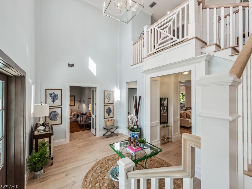 533 Turtle Hatch Lane Naples, FL 34103 - Photo 7 of 50 Enter to the grand 2-story foyer