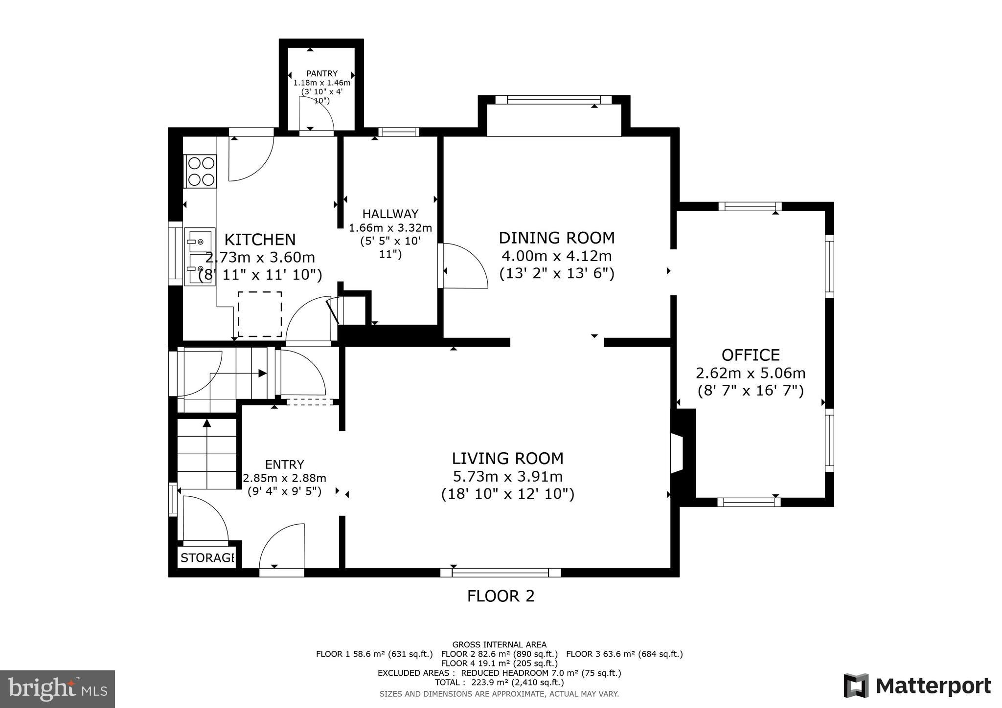 6405 Pinehurst Road Baltimore, MD 21212 - Photo 53 of 57 Main Level Floor Plan