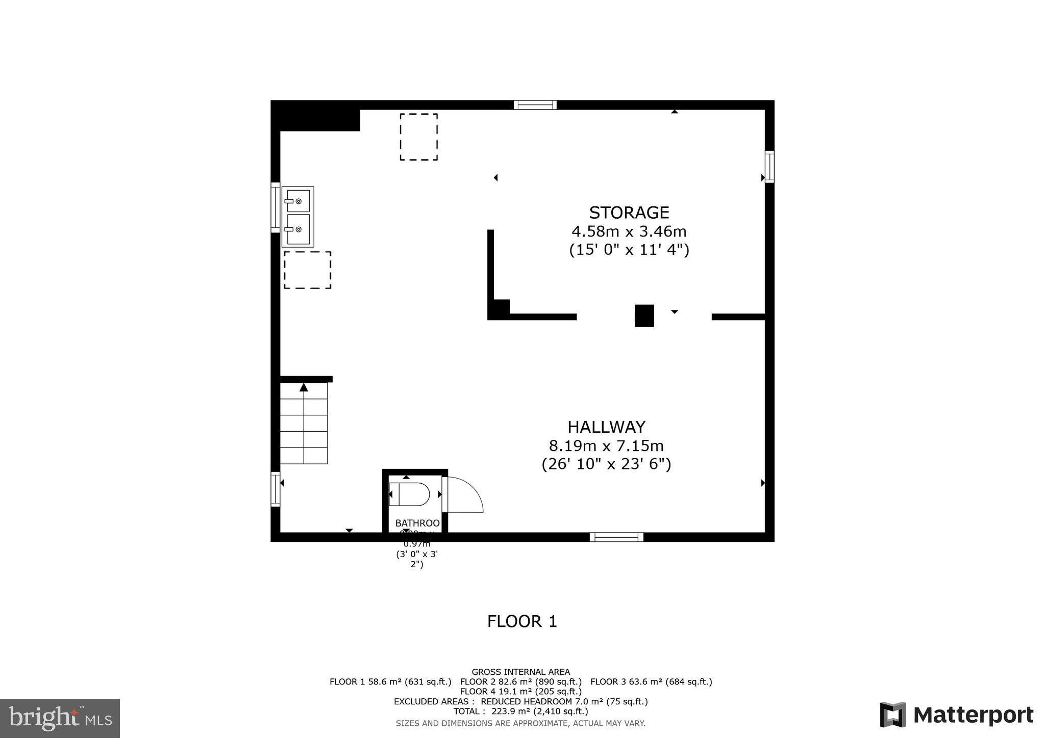 6405 Pinehurst Road Baltimore, MD 21212 - Photo 56 of 57 Lower Level Floor Plan