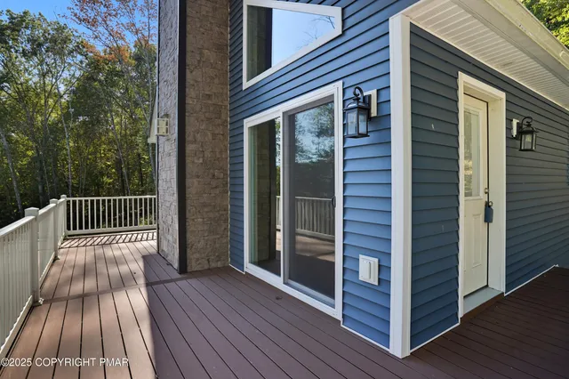 a view of a house with wooden floor