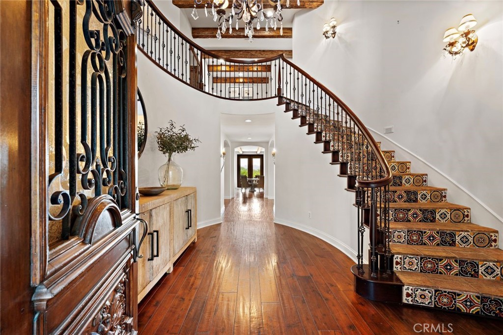 5 Via Monarca Street Dana Point, CA 92629 - Photo 17 of 57 a view of an entryway with wooden floor