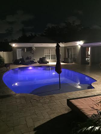 8471 Gatehouse Road Plantation, FL 33324 - Photo 26 of 50 Grieco - pool lit up 2