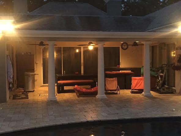 8471 Gatehouse Road Plantation, FL 33324 - Photo 27 of 50 Grieco - poolside - evening