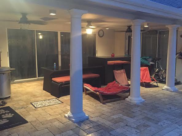 8471 Gatehouse Road Plantation, FL 33324 - Photo 28 of 50 Grieco - poolside overhang