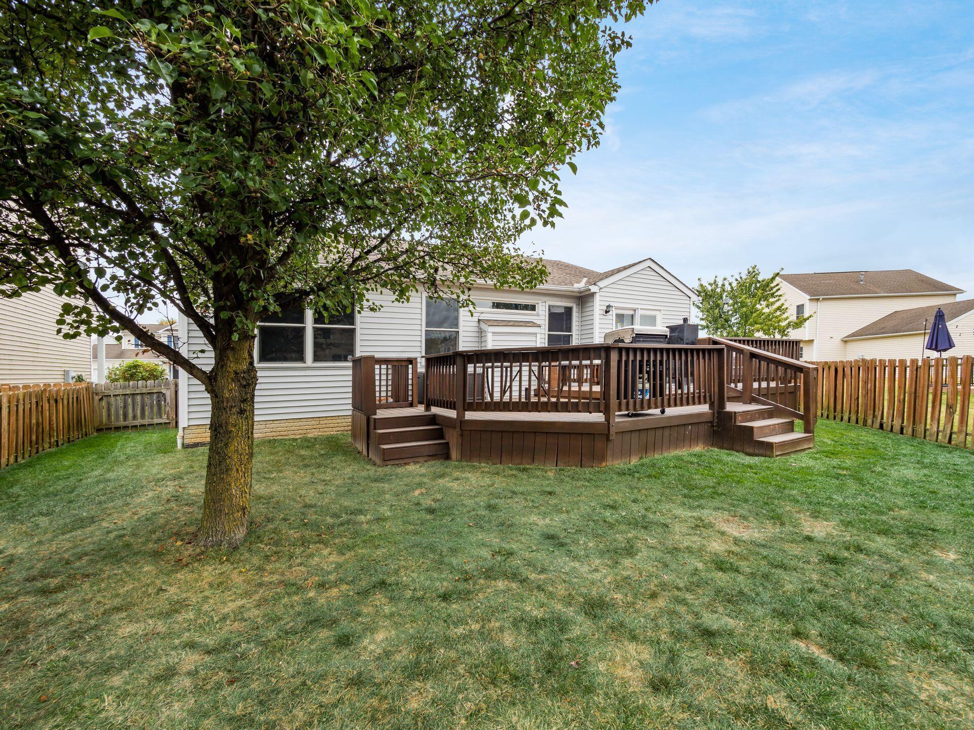 3845 Powder Ridge Road Grove City, OH 43123 - Photo 40 of 41 Back View Of Yard